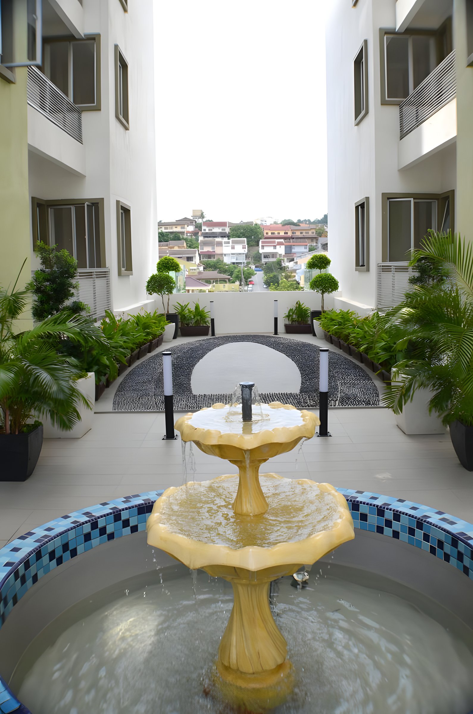 Sentral Residences reflexology garden